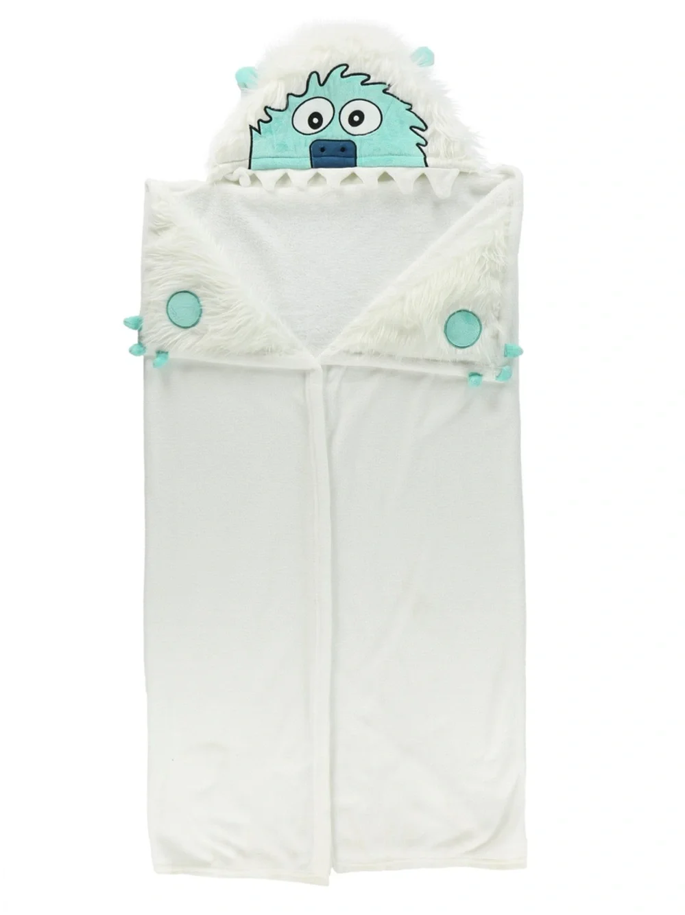 Lazy One Yeti Kid's Hooded Blanket